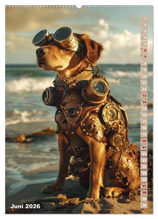 Steampunk Fauna (CALVENDO Wandkalender 2026)