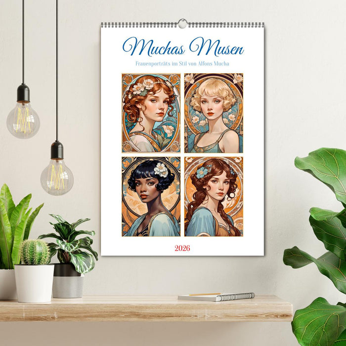 Muchas Musen (CALVENDO Wandkalender 2026)