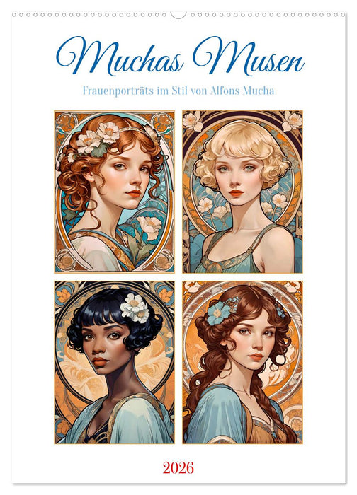 Muchas Musen (CALVENDO Wandkalender 2026)