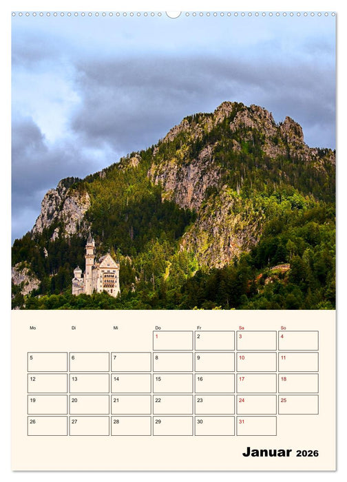 Deutschland. Deutsche Lande, vielfältig und bunt (CALVENDO Wandkalender 2026)