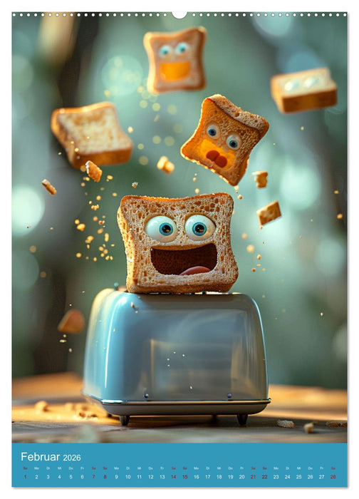 Haushalt hat Spaß (CALVENDO Wandkalender 2026)