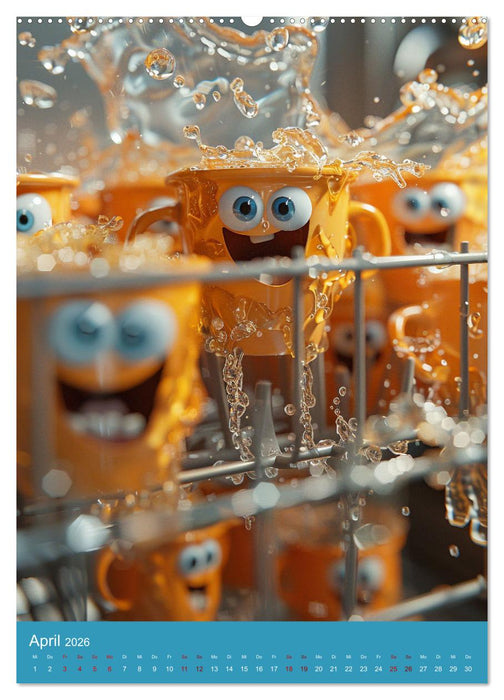 Haushalt hat Spaß (CALVENDO Wandkalender 2026)