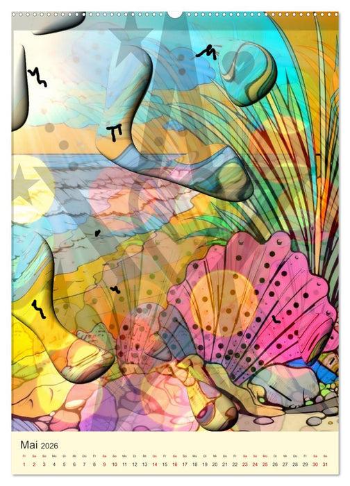 Meer fühlen von Nico Bielow (CALVENDO Premium Wandkalender 2026)