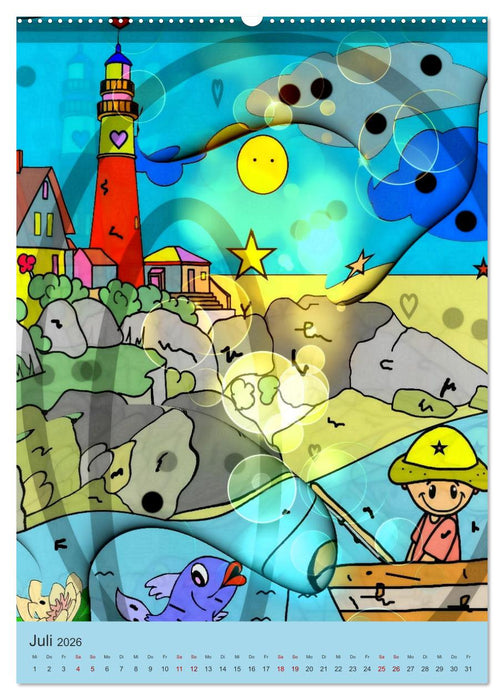 Meer fühlen von Nico Bielow (CALVENDO Premium Wandkalender 2026)