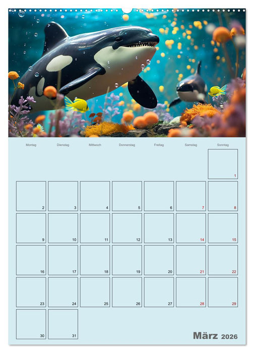 Schiffe, Fische und Piraten (CALVENDO Wandkalender 2026)
