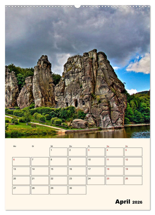 Deutschland. Deutsche Lande, vielfältig und bunt (CALVENDO Premium Wandkalender 2026)