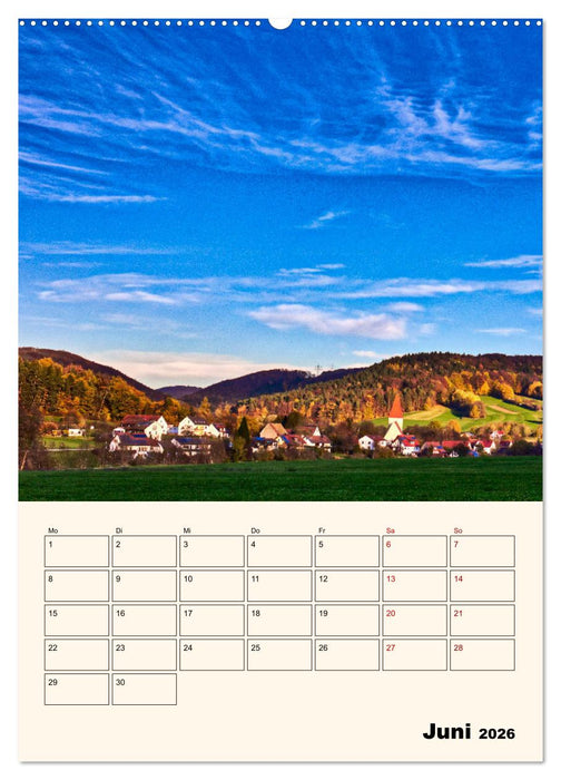 Deutschland. Deutsche Lande, vielfältig und bunt (CALVENDO Premium Wandkalender 2026)