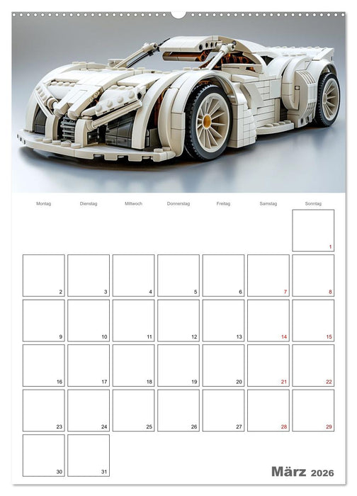 Gesteckte coole Flitzer (CALVENDO Wandkalender 2026)