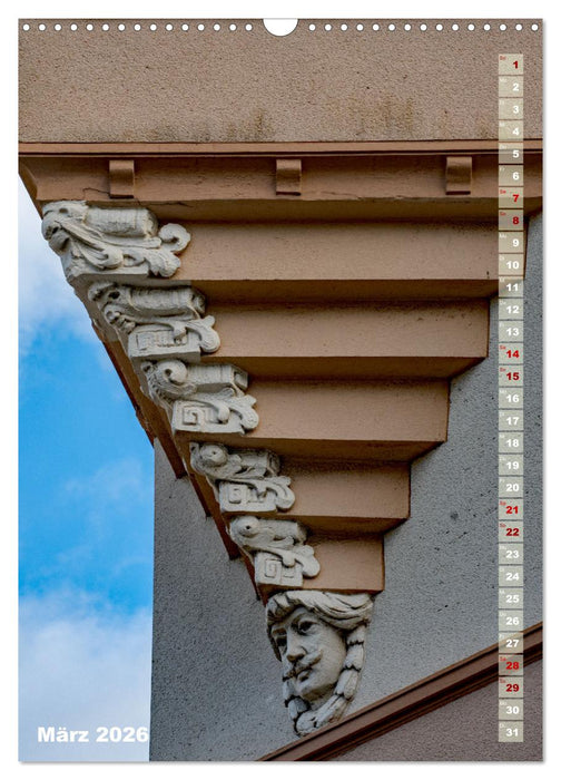 Fassadenkünste (CALVENDO Wandkalender 2026)