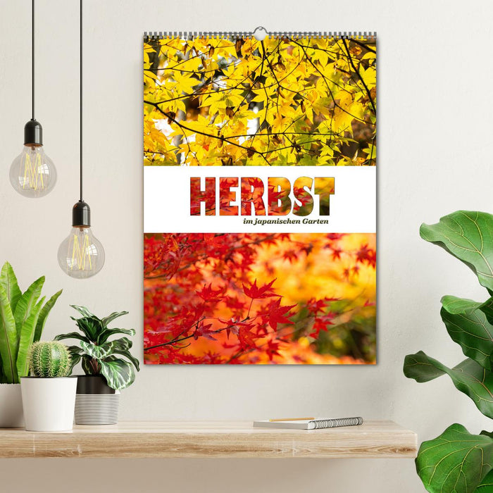 Herbst im japanischen Garten (CALVENDO Wandkalender 2026)