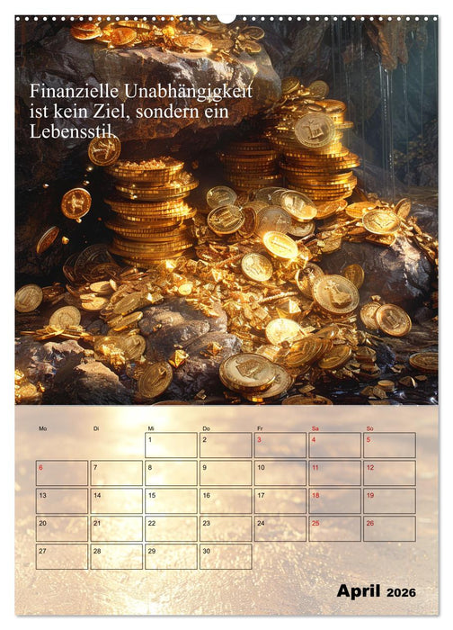 Der Geld-Anlock-Kalender (CALVENDO Premium Wandkalender 2026)