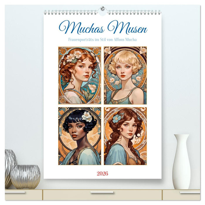 Muchas Musen (CALVENDO Premium Wandkalender 2026)