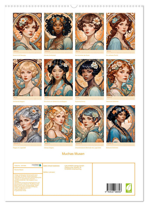 Muchas Musen (CALVENDO Premium Wandkalender 2026)