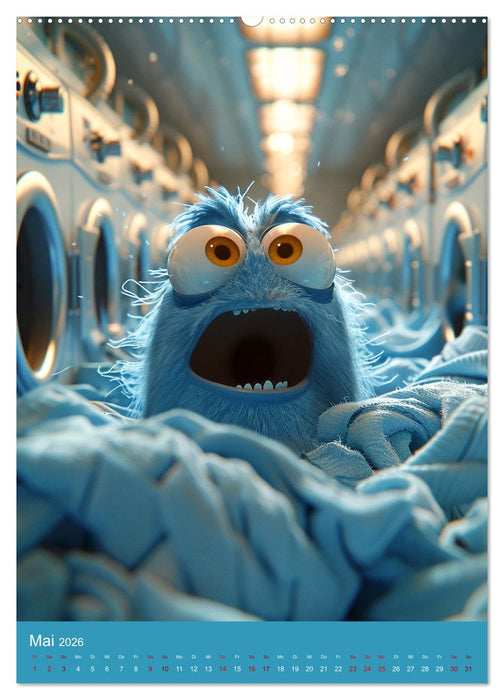 Haushalt hat Spaß (CALVENDO Premium Wandkalender 2026)