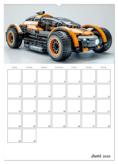 Gesteckte coole Flitzer (CALVENDO Premium Wandkalender 2026)