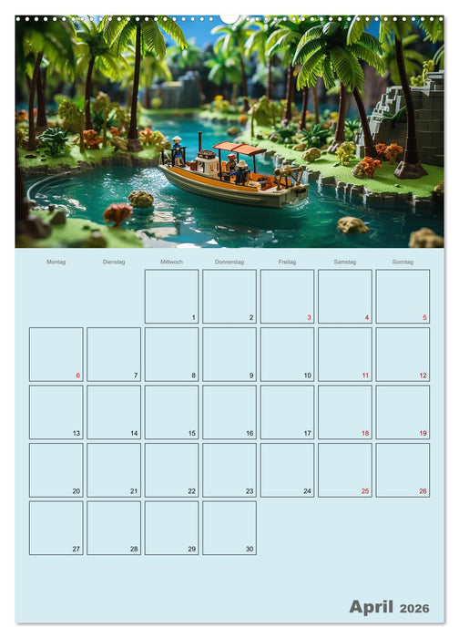 Schiffe, Fische und Piraten (CALVENDO Premium Wandkalender 2026)