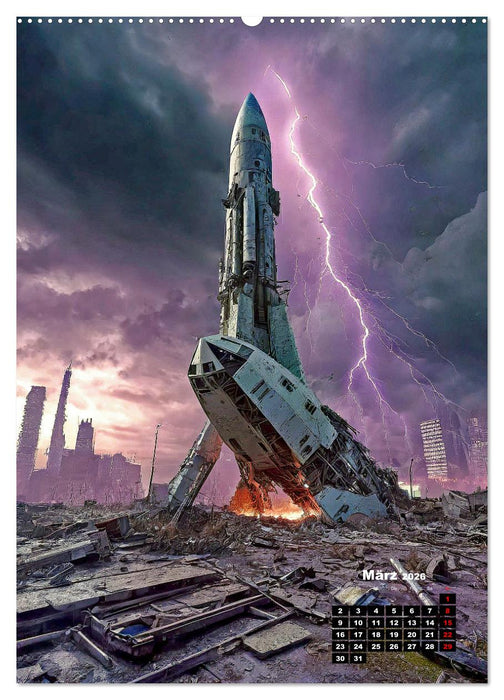 Urbane Endzeitvisionen (CALVENDO Wandkalender 2026)