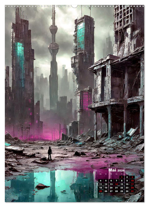 Urbane Endzeitvisionen (CALVENDO Wandkalender 2026)