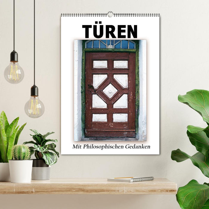 Türen mit Philosophischen Gedanken (CALVENDO Wandkalender 2026)