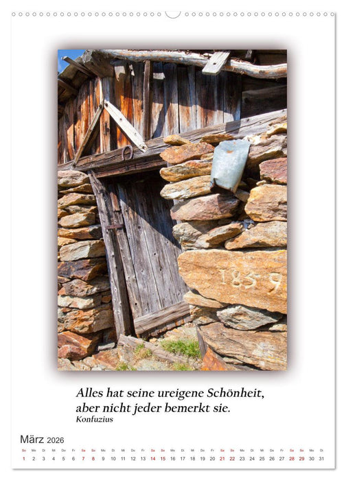 Türen mit Philosophischen Gedanken (CALVENDO Wandkalender 2026)