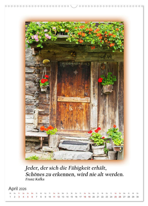 Türen mit Philosophischen Gedanken (CALVENDO Wandkalender 2026)