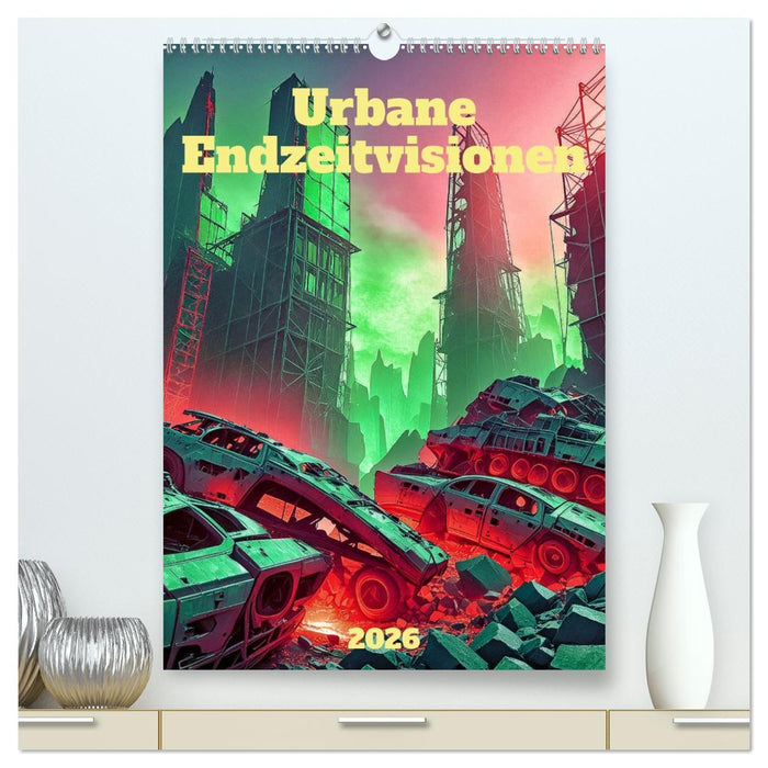 Urbane Endzeitvisionen (CALVENDO Premium Wandkalender 2026)