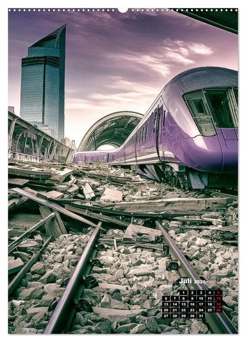 Urbane Endzeitvisionen (CALVENDO Premium Wandkalender 2026)