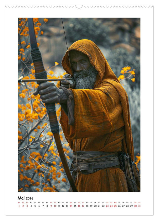 Bogenkunst durch die Zeiten (CALVENDO Wandkalender 2026)