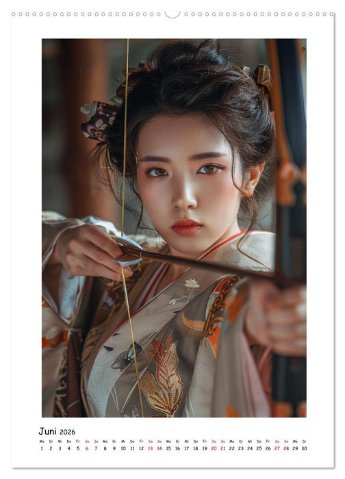 Bogenkunst durch die Zeiten (CALVENDO Wandkalender 2026)