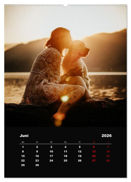 Du und ich - Dreamteamfotografie - Mensch und Hund (CALVENDO Premium Wandkalender 2026)