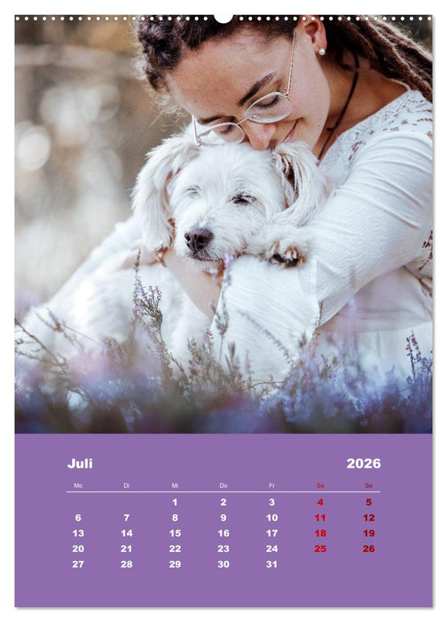 Du und ich - Dreamteamfotografie - Mensch und Hund (CALVENDO Premium Wandkalender 2026)