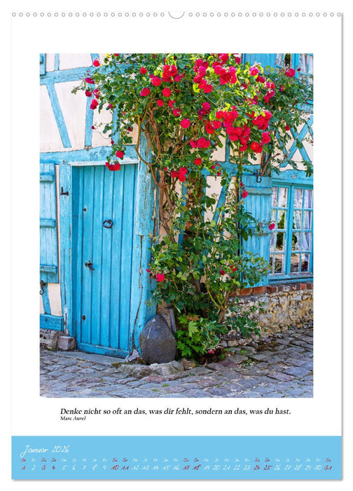 Blaue Türen (CALVENDO Wandkalender 2026)