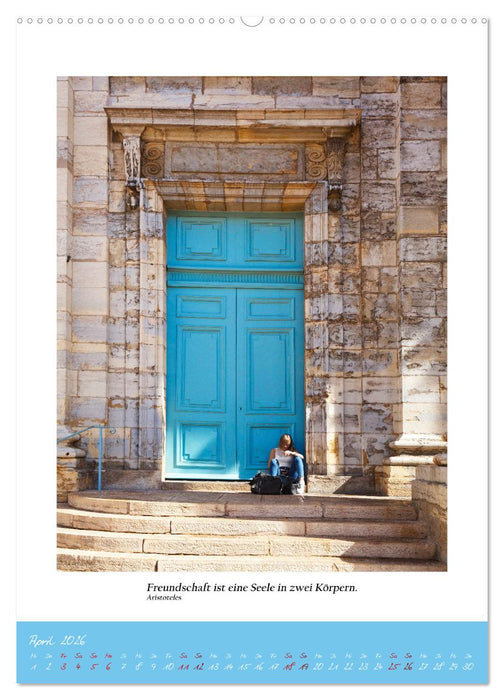 Blaue Türen (CALVENDO Wandkalender 2026)