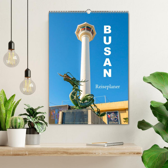 Busan - Reiseplaner (CALVENDO Wandkalender 2026)