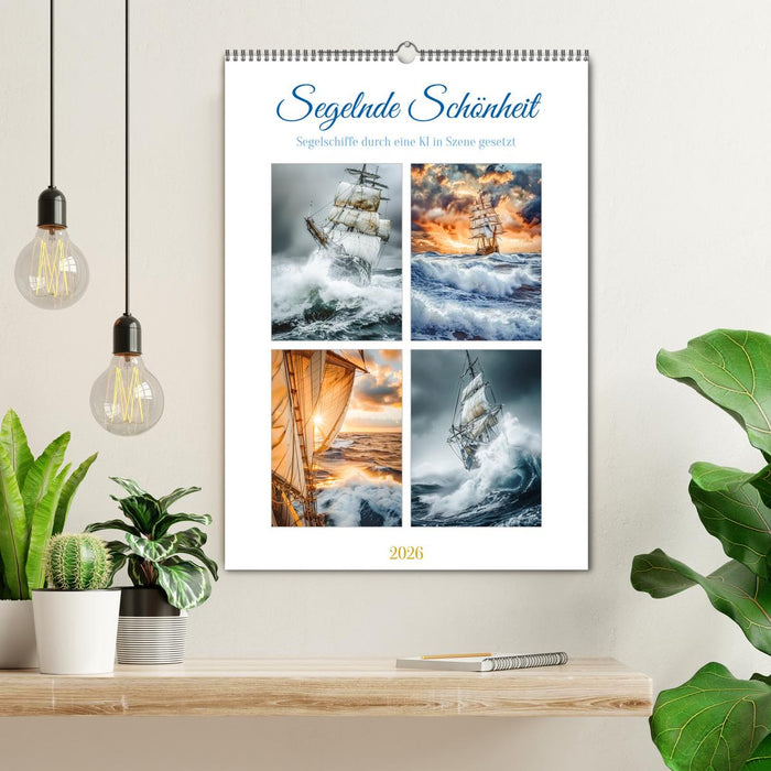 Segelnde Schönheit (CALVENDO Wandkalender 2026)