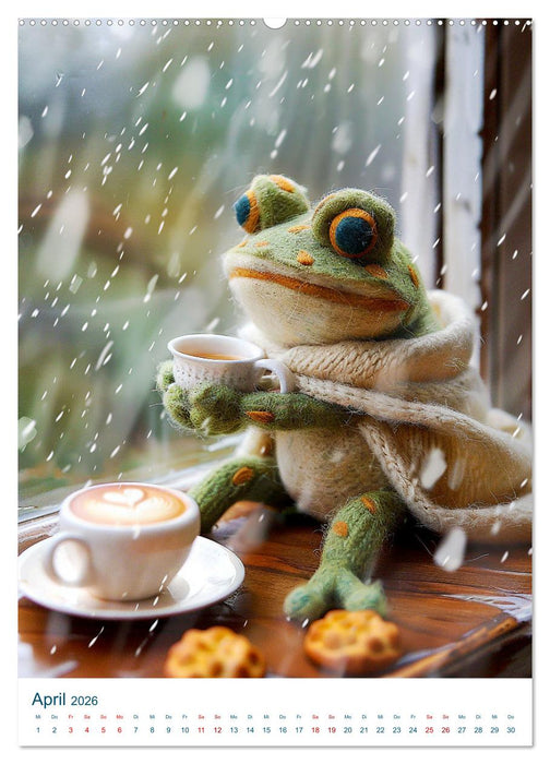 Funny Filz Freunde (CALVENDO Premium Wandkalender 2026)