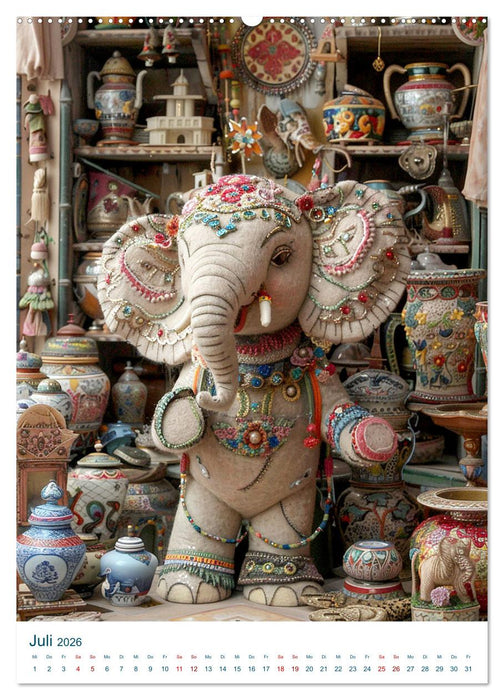 Funny Filz Freunde (CALVENDO Premium Wandkalender 2026)