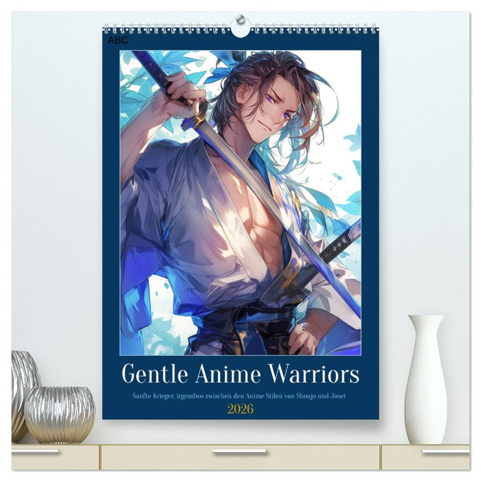 Gentle Anime Warriors (CALVENDO Premium Wandkalender 2026)