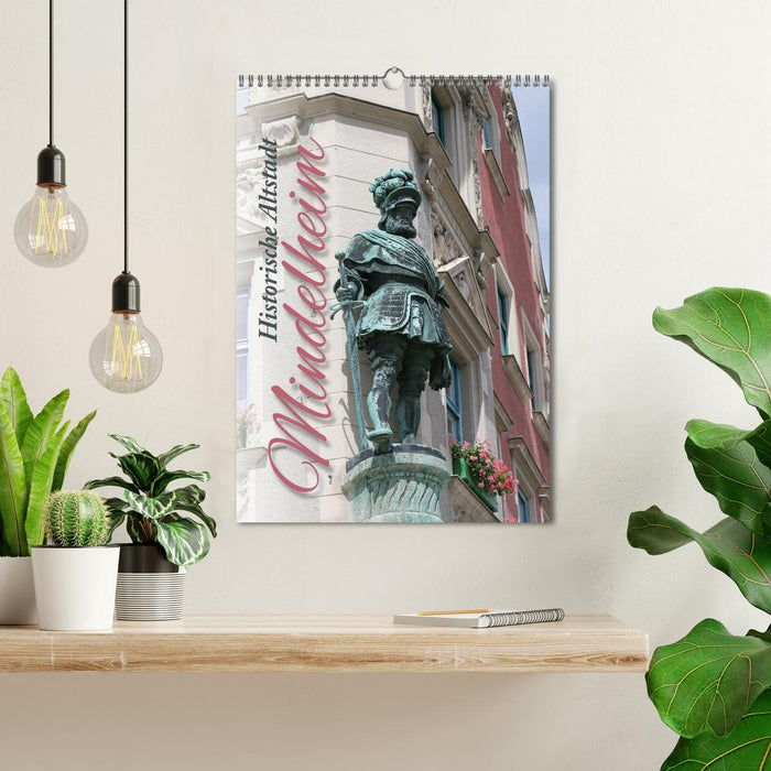 Historische Altstadt Mindelheim (CALVENDO Wandkalender 2026)