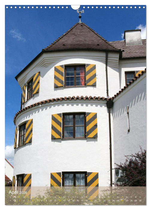 Historische Altstadt Mindelheim (CALVENDO Wandkalender 2026)