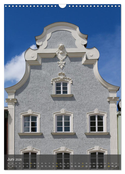 Historische Altstadt Mindelheim (CALVENDO Wandkalender 2026)