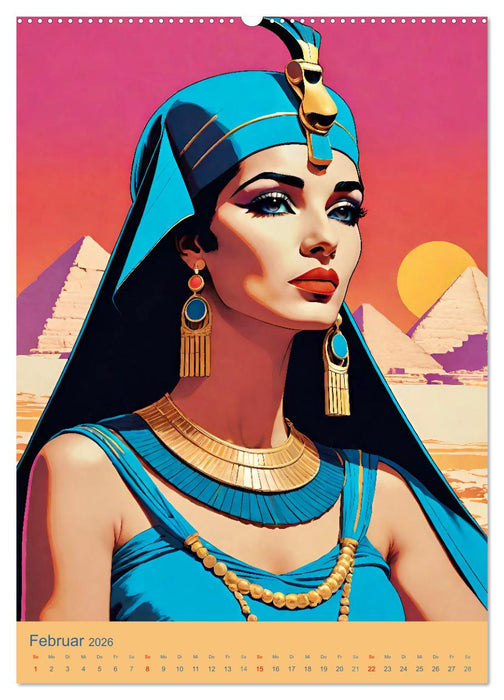 Kleopatra (CALVENDO Wandkalender 2026)