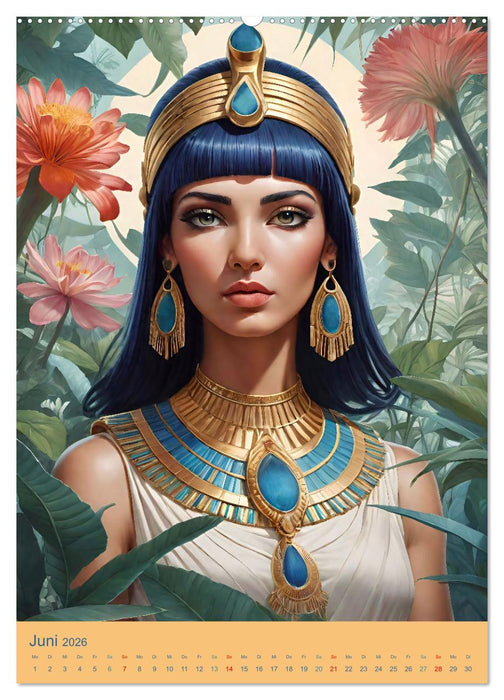 Kleopatra (CALVENDO Wandkalender 2026)