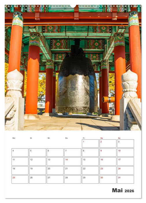 Busan - Reiseplaner (CALVENDO Premium Wandkalender 2026)