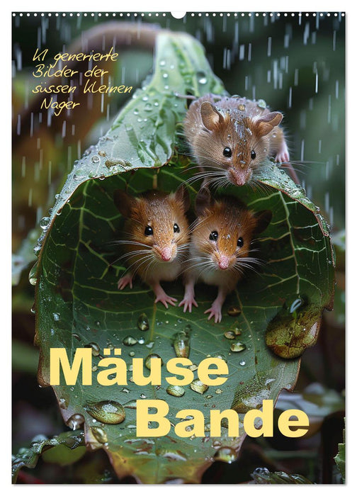 Mäusebande (CALVENDO Wandkalender 2026)