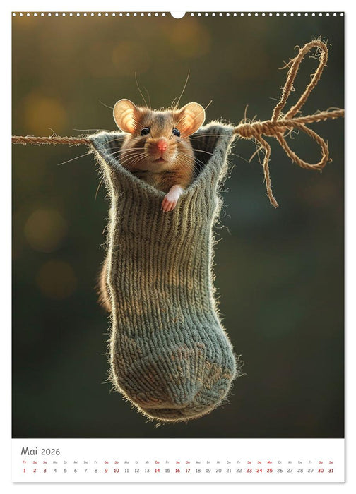 Mäusebande (CALVENDO Wandkalender 2026)