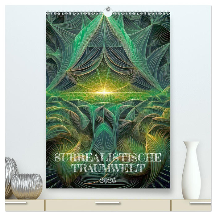Surrealistische Traumwelt (CALVENDO Premium Wandkalender 2026)
