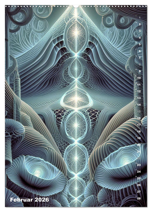Surrealistische Traumwelt (CALVENDO Premium Wandkalender 2026)