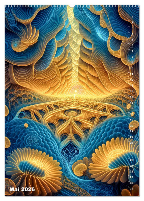 Surrealistische Traumwelt (CALVENDO Premium Wandkalender 2026)
