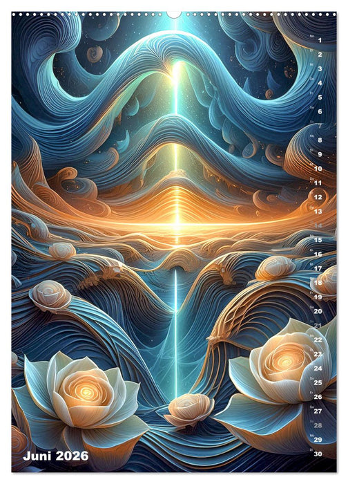Surrealistische Traumwelt (CALVENDO Premium Wandkalender 2026)